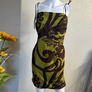 Manuhealii Vintage Y2K Hawaiian Mini Dress